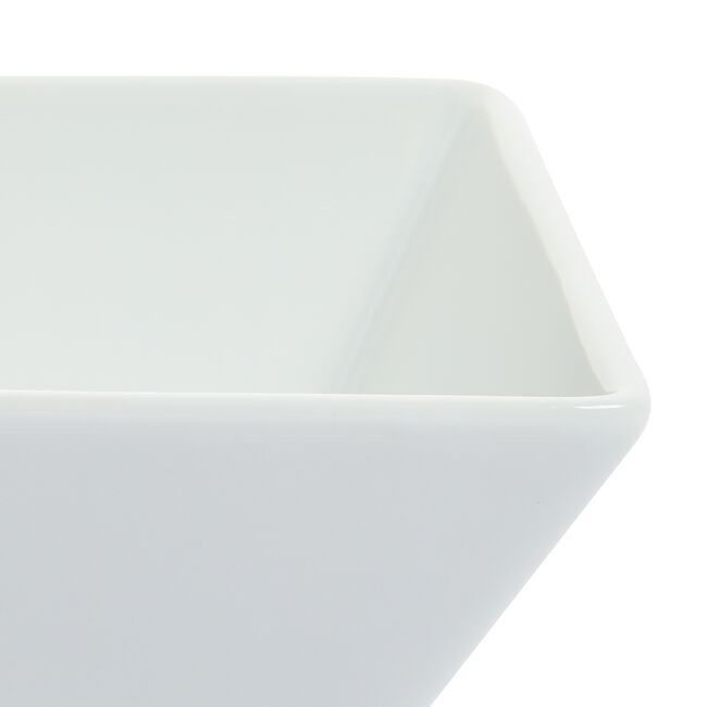 Abney & Croft White 6" Square Bowl
